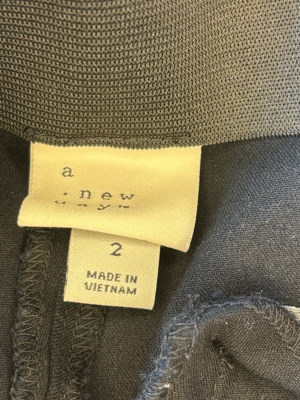 a new day black ankle pants